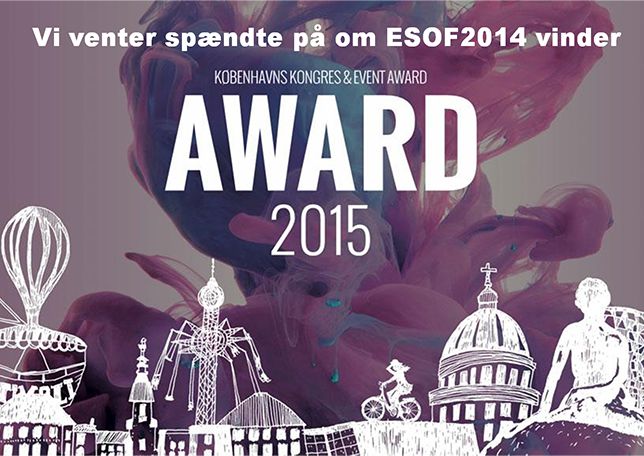 ESOF2014 nominated to CPH Congress & Event Award 2015 ESOF2014 nominated to CPH Congress & Event Award 2015